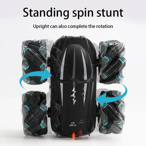 RC Tumbling Stunt Double-Sided Car